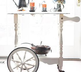 Tea Cart Makeover Hometalk