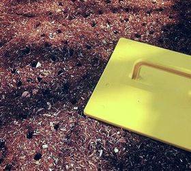 fastest way to plant a raised garden bed, gardening, raised garden beds, Stamp out the entire bed