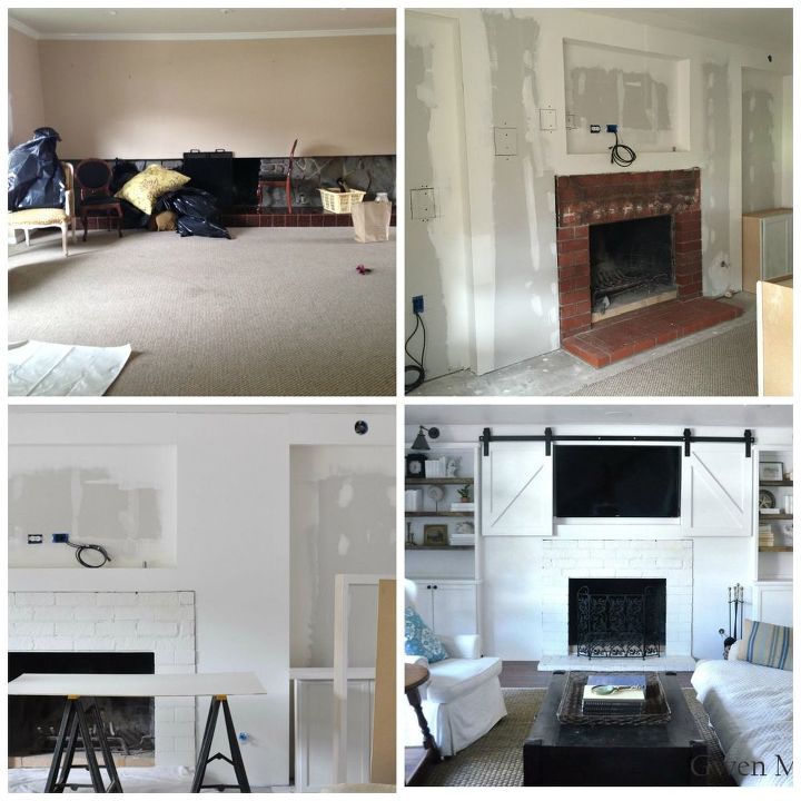 DIY Fireplace Mantel Reveal Hometalk