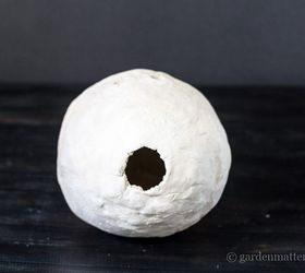 diy easy clay birdhouse, animals, crafts, how to, outdoor living, pets animals