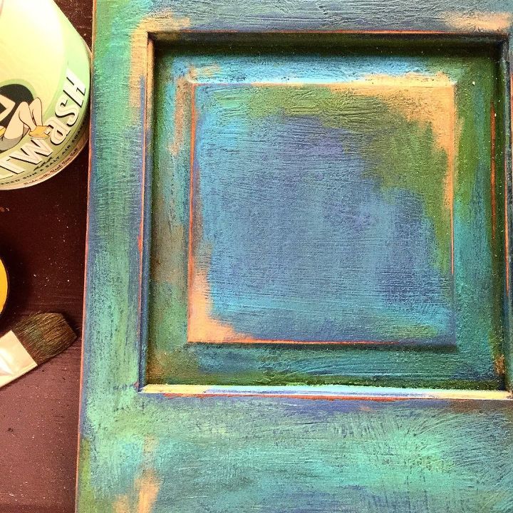 texture color and fairies , how to, painted furniture, Sample of the Twisted Bermuda Blending