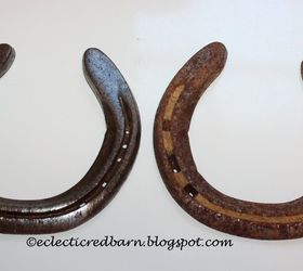 my fall horse shoe pumpkin, crafts, halloween decorations, repurposing upcycling, seasonal holiday decor
