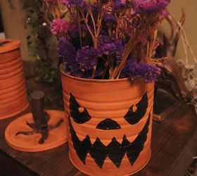 Coffee Can Jack O' Lanterns With Lights! Hometalk