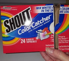 Removing Dye Bleeds Without Using Washing Machine Hometalk