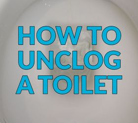 Unclog a Toilet Without a Plunger Hometalk
