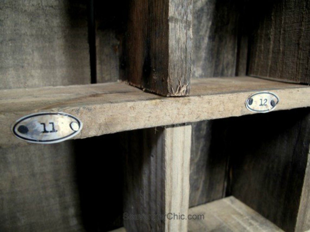 s these cut up soda can decor ideas are perfect for your home, home decor, Cut them into vintage metal number labels