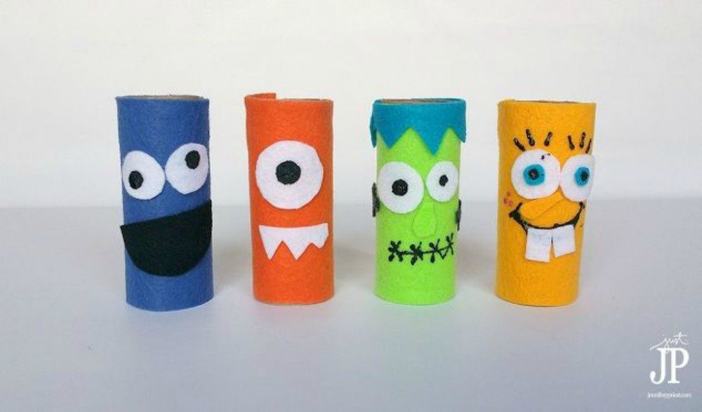 Grab Toilet Paper For These Ideas Hometalk Turn Them Into Monster Party Favors