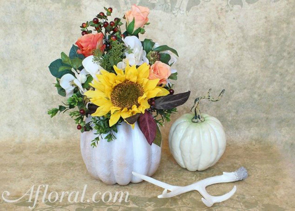 Why Everyone Is Ing Fake Flowers For The Holidays Hometalk They Look Great As A Centerpiece