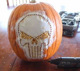 Punisher Pumpkin | Hometalk