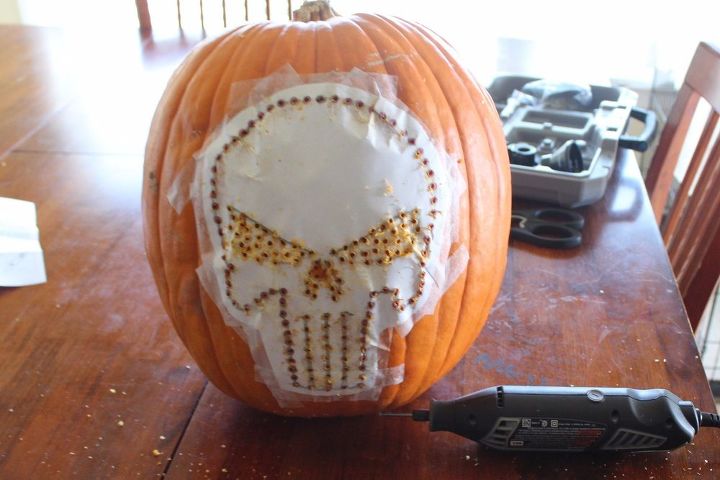 Punisher Pumpkin Hometalk
