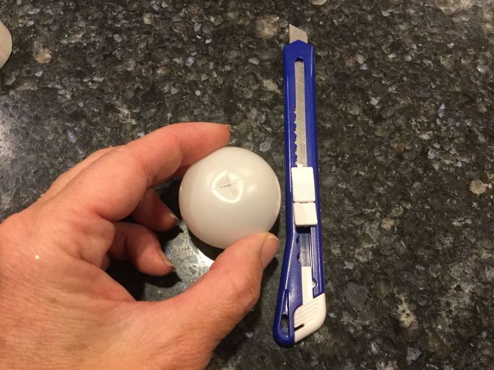 easy winter light up snowman craft , crafts