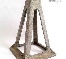 vintage jack stand christmas lantern, christmas decorations, crafts, seasonal holiday decor