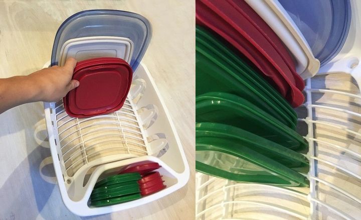 tupperware organization, organizing