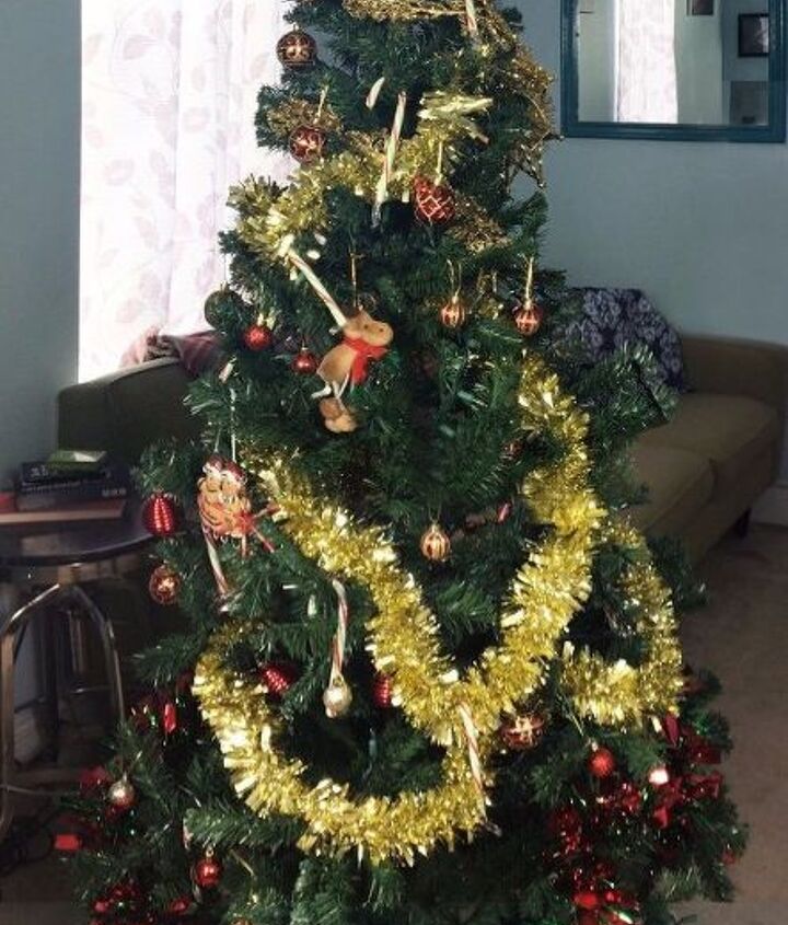 plastic wrapped christmas tree hometalk plastic wrapped christmas tree hometalk