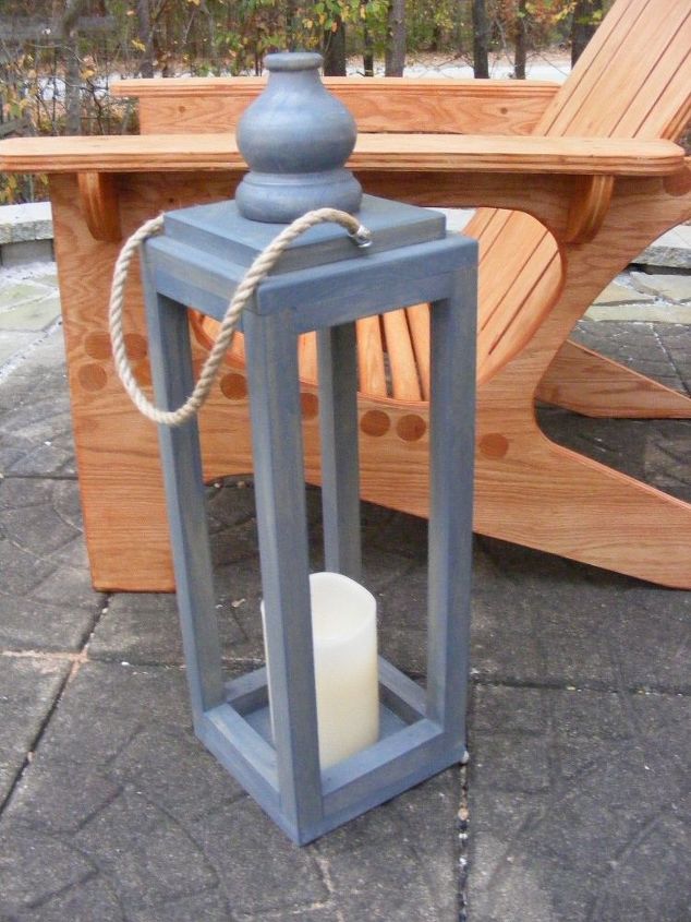 wooden lantern diy hometalk wooden lantern diy hometalk