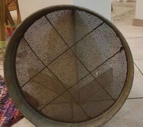 In a Moment of Creativity I Found a New Use for a Sand Sieve Hometalk
