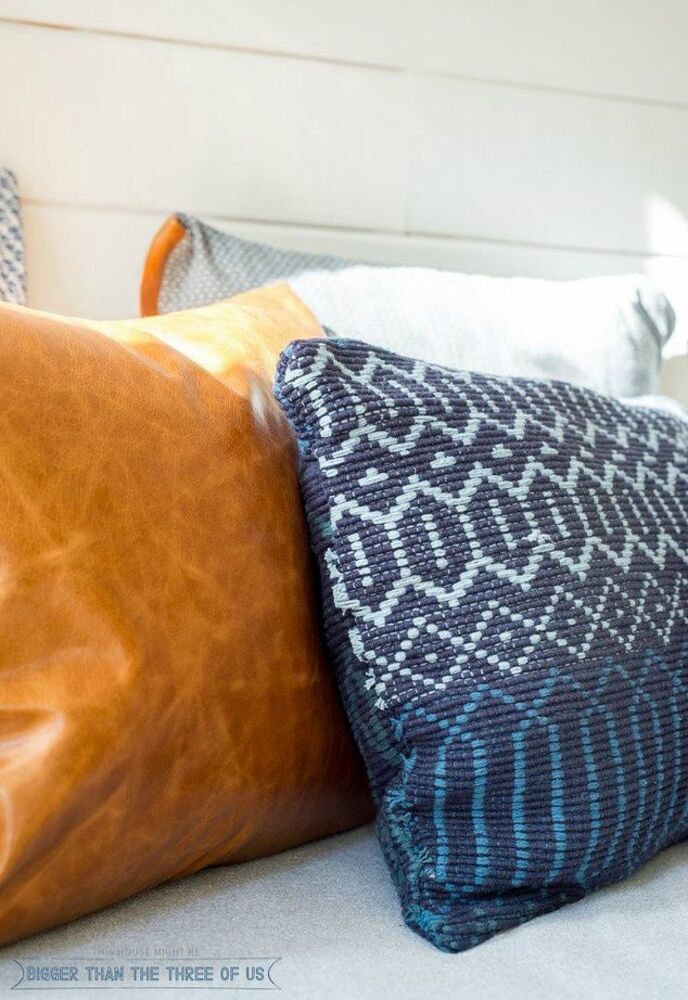 s decorate your living room for under 10 with these 15 ideas, Turn a Dollar Store accent rug into a pillow