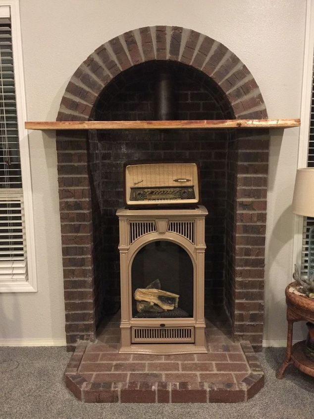 Ugly Fireplace Makeover | Hometalk