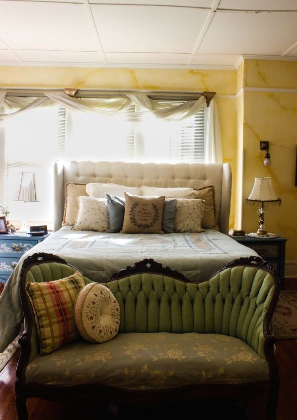 DIY Diamond Tufted Upholstered Headboard | Hometalk