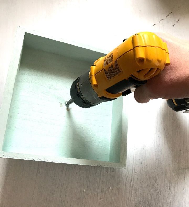 Primitive Wood Shabby Chic Thermostat Cover Cabinet Box Whandmade