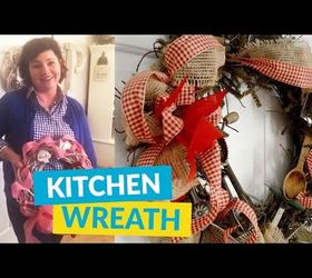 vintage kitchen tool wreath, crafts, repurposing upcycling, wreaths