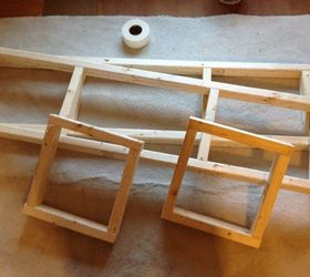 diy bookcase and window seat, bedroom ideas, diy, painted furniture, reupholster, windows, woodworking projects