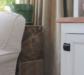 diy beam sofa table, diy, painted furniture, woodworking projects