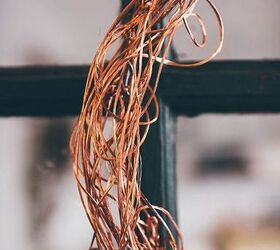 Copper Wire Wreath With Air Plants Hometalk