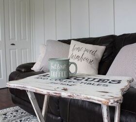 diy distressed farmhouse trays for 10 tutorial, chalk paint, painted furniture