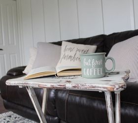 diy distressed farmhouse trays for 10 tutorial, chalk paint, painted furniture