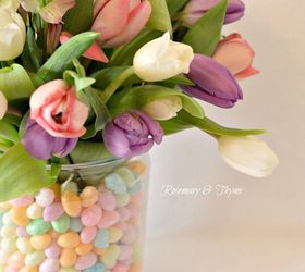 Jellybean Easter Spring Centerpiece DIY Project Hometalk