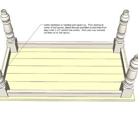 diy farmhouse table bench for 150 tutorial, diy, how to, painted furniture, woodworking projects