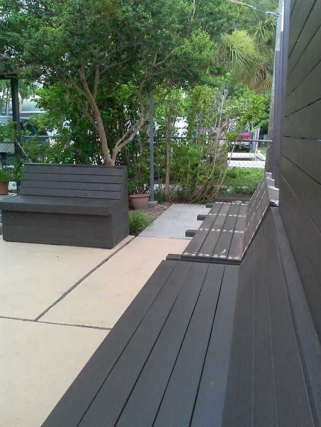 modern patio diy inspiration, Horizontal modern design