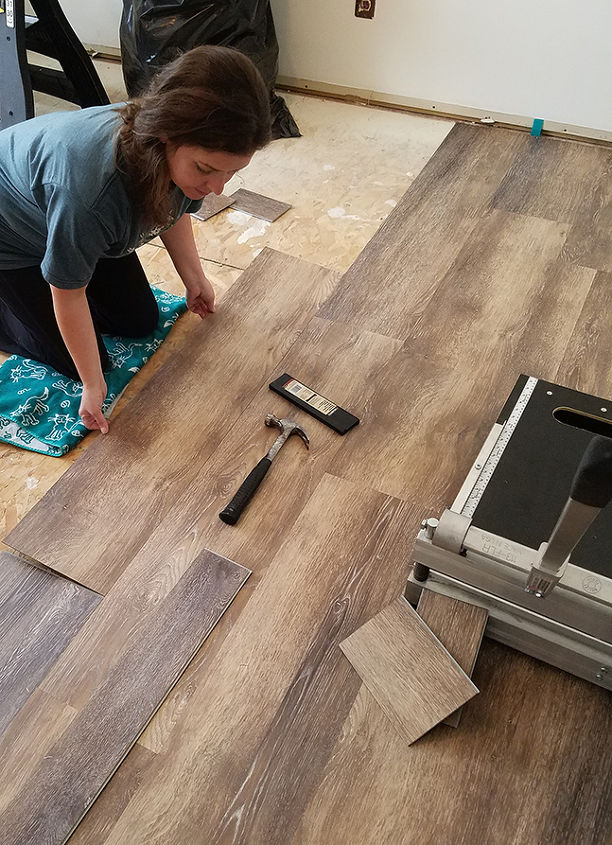how to install vinyl plank flooring hometalk how to install vinyl plank flooring hometalk