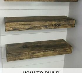 How To Build Floating Shelves For Extra Bathroom Storage Hometalk