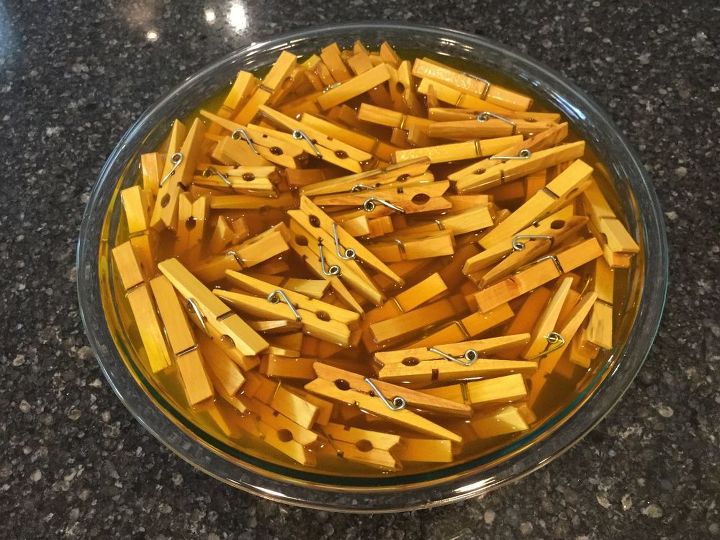 easy clothespin sunflower wreath