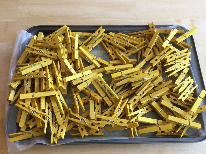 easy clothespin sunflower wreath