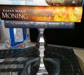 Double Tiered Lazy Susan Made With Old Microwave Turntables. Hometalk