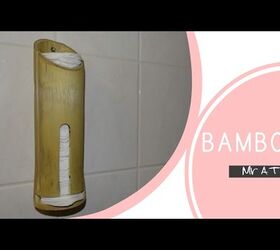 Bamboo Cotton Pads Holder! Hometalk