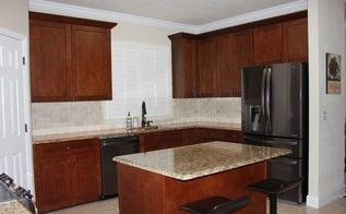Plank Kitchen Backsplash Using Peel And Stick Flooring