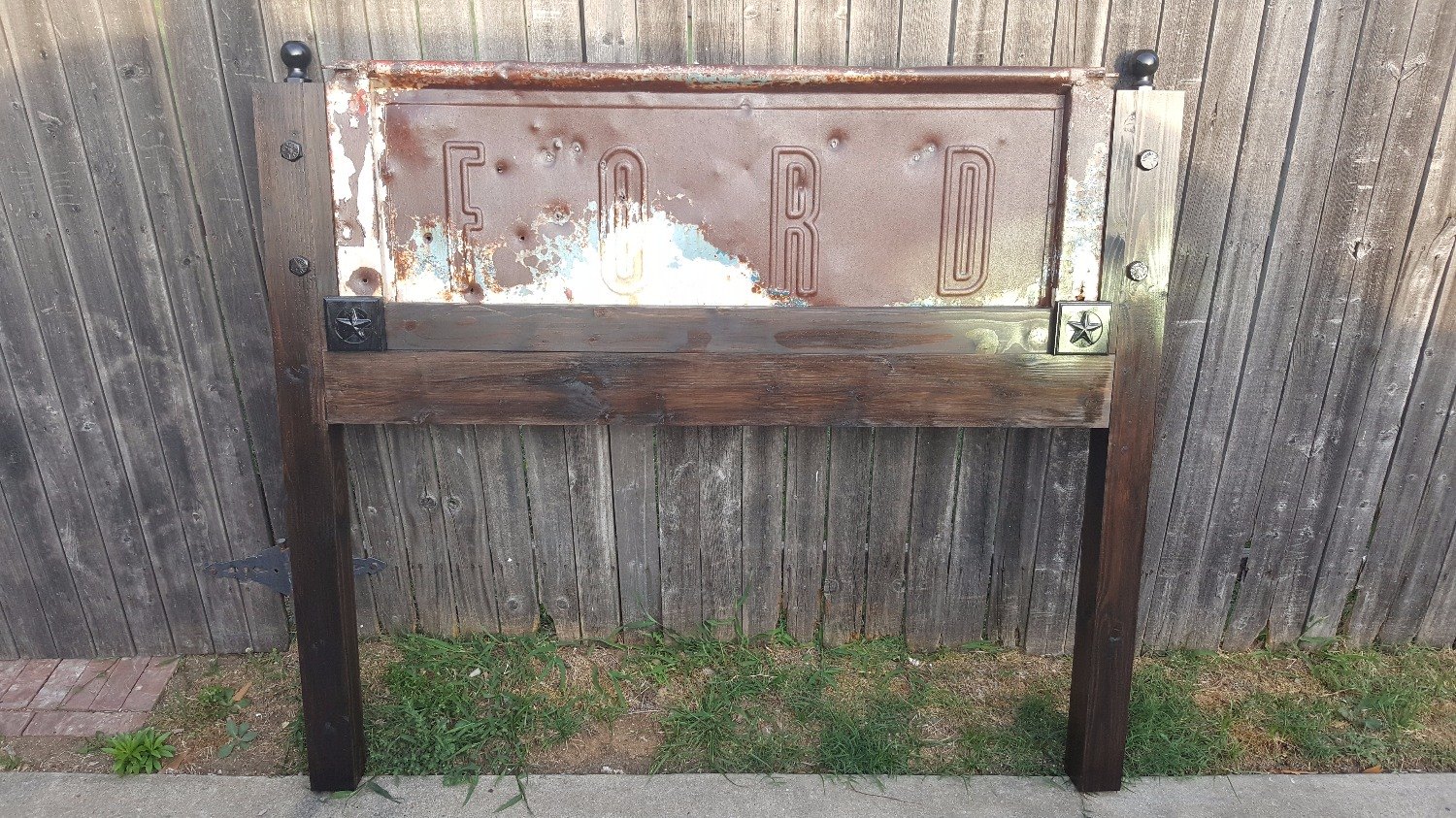 s these are the diy headboard ideas you ve been dreaming of, Repurpose An Old Truck Tailgate