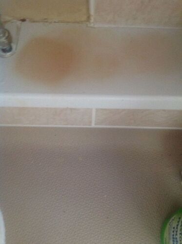 Bathroom Sink Yellow Stain how do i get rid of yellow pot stains off of bathroom white pvc Bathroom Sink Yellow Stain how do i get rid of yellow pot stains off of bathroom white pvc