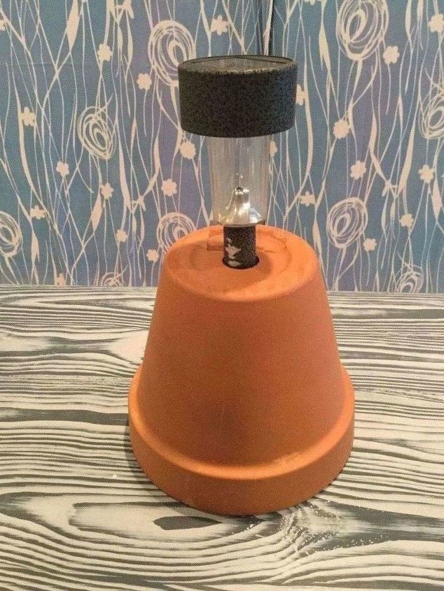 " " \"flower pot to solar pumpkin\"""