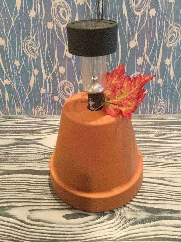 " " \"flower pot to solar pumpkin\"""