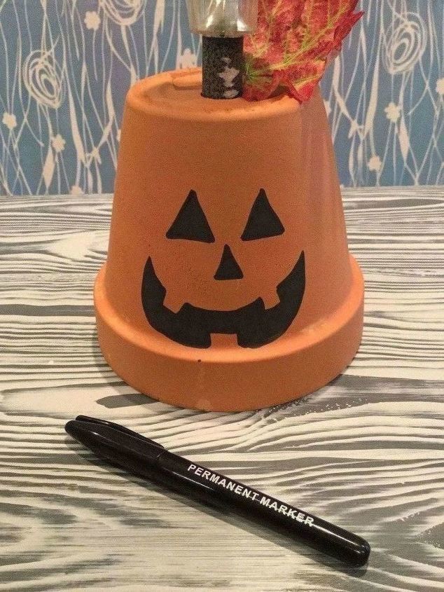 " " \"flower pot to solar pumpkin\"""