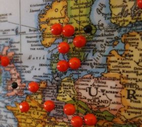 Make a Corkboard World Map  Hometalk