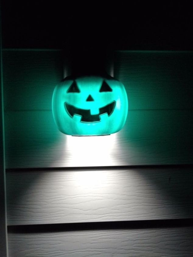 "diy pumpkin pail light covers"