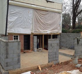 incopork inc is working in an addition of a family room w patio deck or terraza, decks, home improvement, outdoor living, patio, new job site