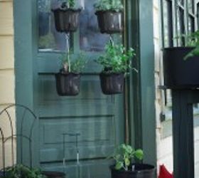 tips for container gardening, container gardening, gardening, I love how they drain into each other