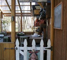 pics from my yard, gardening, outdoor living, Entrance to my potting shed